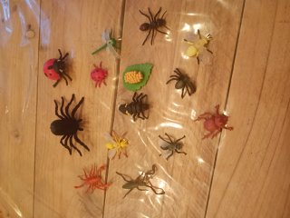 Figuras animales  (cangrejo, langosta, caba