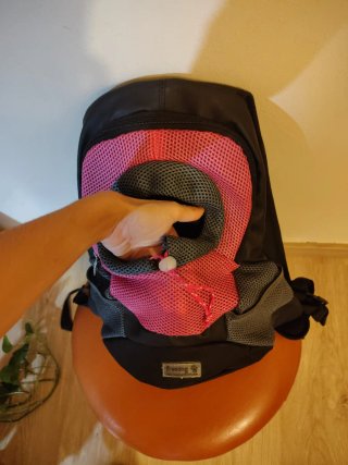 Mochila portamascotas perro pequeño