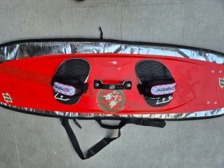 Equipo Sky Surf: Tabla, Cometa y Accesorios