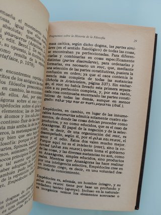 Fragmentos sobre la historia de la filosofía