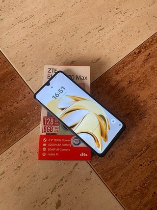 ZTE V70 Max Azul/Gris 128GB NUEVO