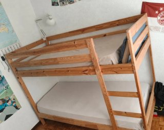 Litera de madera Ikea