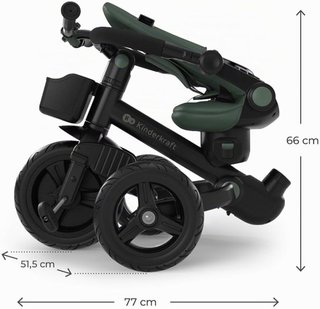 Triciclo Kinderkraft Aveo 2 Pro Plegable