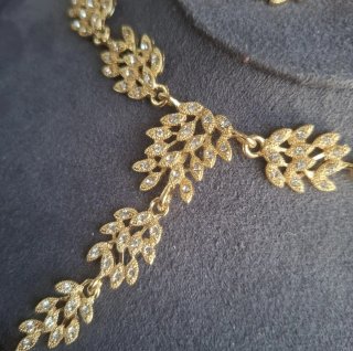 Set elegante gioielli oro
