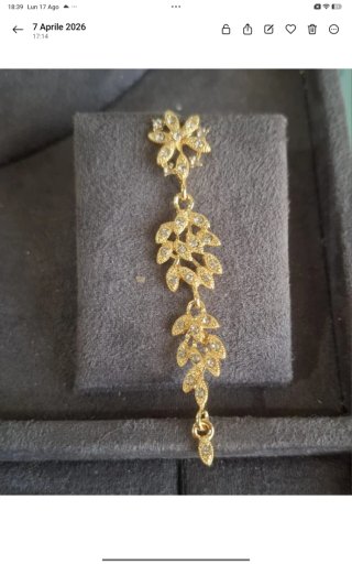 Set elegante gioielli oro