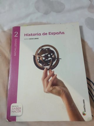 Libro Historia de España bachillerato