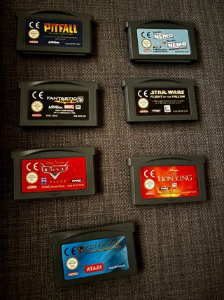 Juegos GBA - Precio por unidad en la descripción