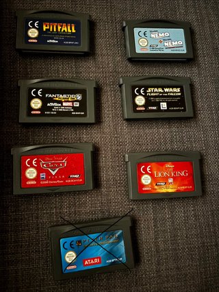 Juegos GBA - Precio por unidad en la descripción