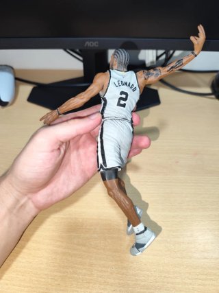Figuras McFarlane NBA D.Rose, Lillard y Kawhi