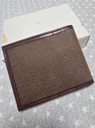 Cartera de piel para hombre