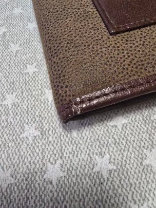 Cartera de piel para hombre
