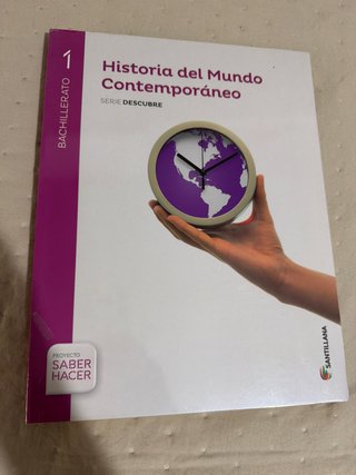 Historia del mundo contemporáneo, 1 bachillerato
