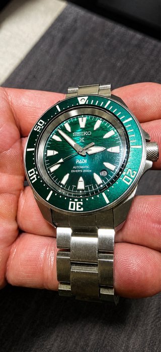 Reloj Seiko PADI Automático Verde