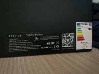 Monitor portátil arzopa Z1FC 144hz FHD