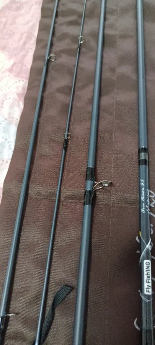 Caña de pesca a mosca