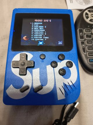 Mini Teclado Inalámbrico Retro Game Box