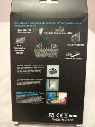 Mini Teclado Inalámbrico Retro Game Box
