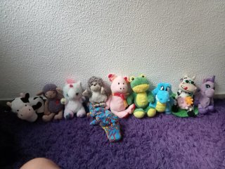 Lote de 10 peluches 10 euros,vombinalos como quier