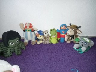 Lote de 10 peluches 10 euros,vombinalos como quier