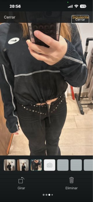 Sudadera Nike Negra (146-152 cm)