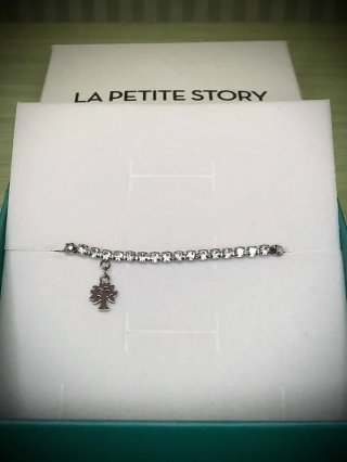 Bracciale La Petite Story con cristalli e charm