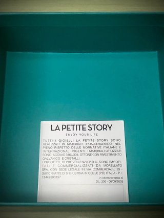 Bracciale La Petite Story con cristalli e charm