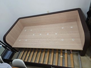 Cama nido con dos colchones