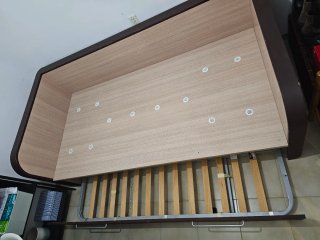 Cama nido con dos colchones