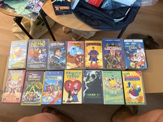 Lotto VHS Disney Classici