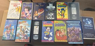 Lotto VHS Disney Classici