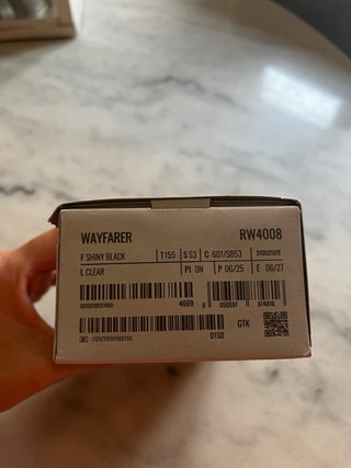 Ray-Ban Meta Wayfarer Gen 1 L Negro