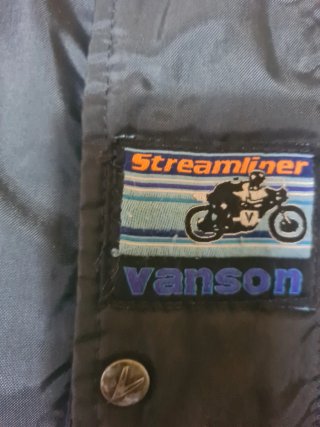 Gilet Vanson Streamliner Nero Arancione taglia 48