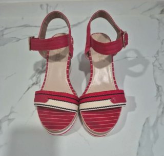 Sandalias Rojas Talla 37