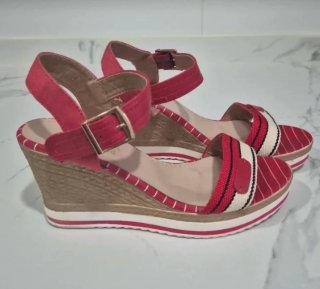 Sandalias Rojas Talla 37