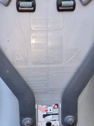 Silla Bici Niño B'Twin Wallaroo hasta 22kg