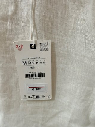 Pantalón Lino Hombre Blanco