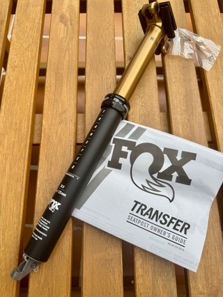 Tija Fox Transfer Factory Kashima 30.9 125mm NUEVA