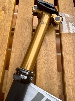 Tija Fox Transfer Factory Kashima 30.9 125mm NUEVA