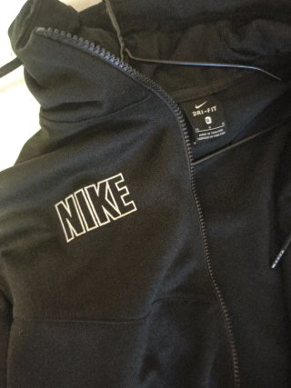 Conjunto Deportivo Nike Negro y Verde