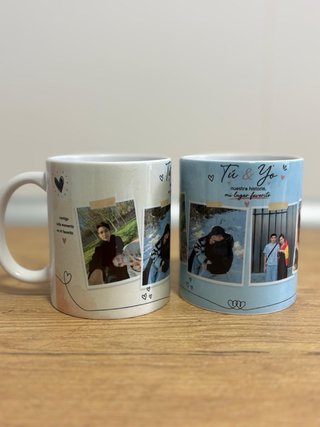 Tazas sublimadas y llaveros sublimados
