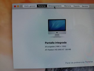 iMac Apple Plata