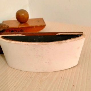 4 tamponi assorbenti in legno vintage