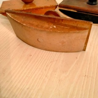 4 tamponi assorbenti in legno vintage