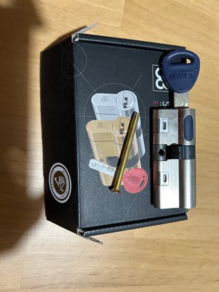 Bombín de puerta Mauer con llave