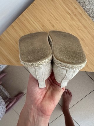 ZARA Niña Beige con Lazo Size 26