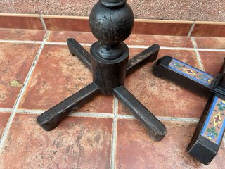 Percheros vintage coleccionista madera