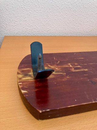 Soporte jamonero de madera