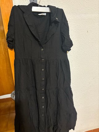 Vestido negro largo