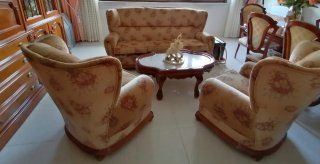 2 sillones salón estilo clásico