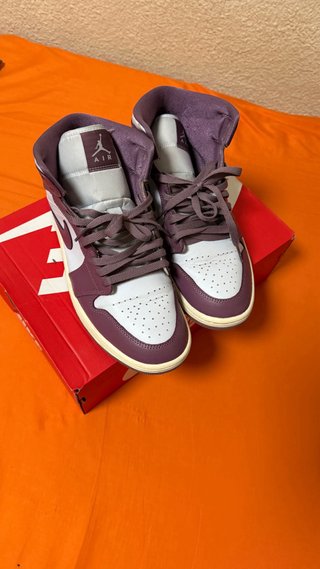 Zapatillas Air Jordan 1 Mid Sky J Mauve